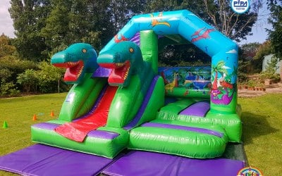 Dinosaur bouncy castle hire