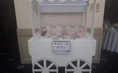 Candy cart fully loaded