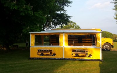 MY-WAY Kitchen bus with marquee