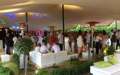 10.5 x 15m = Party time! (photo credit to the Events Architect)