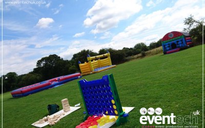 Garden Games and Inflatable Activity Hire