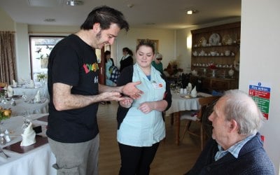 Bugfest care home visits