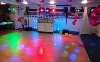 30th Birthday party at Alnwick Rugby Club
