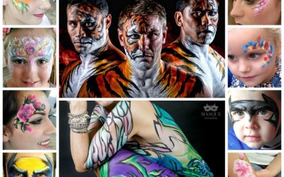 JuliaArts Face Painting and Body Art Castleford Tigers Castigers