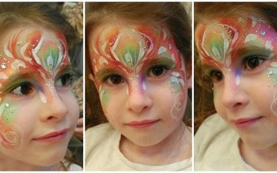 JuliaArts Fairy Fae Face Painting