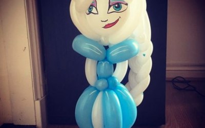 Bespoke Elsa Balloon for a 6th Birthday party