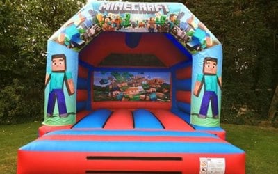Minecraft Bouncy Castle