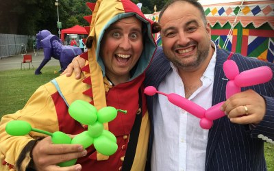 The Conwy Jester with Wynn Evans Go Compare Man