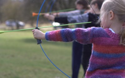 'Soft' archery with Arrows equipment produced by GB Archery.  Standard archery equipment also available.