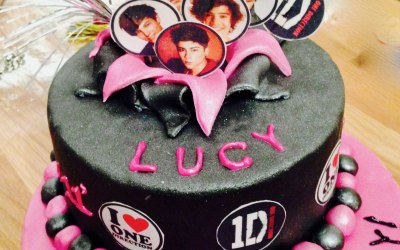 Lucy's 1D birthday cake