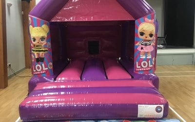 LOL bouncy castle
