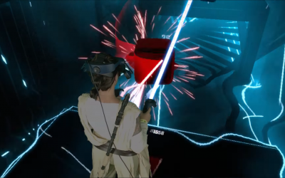 Jedi Plays Beat Saber VR