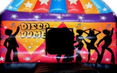 Deluxe Disco Dome Bouncy Castle