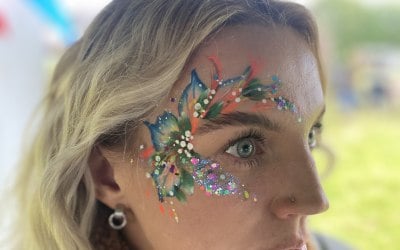 Festival glitter & flowers