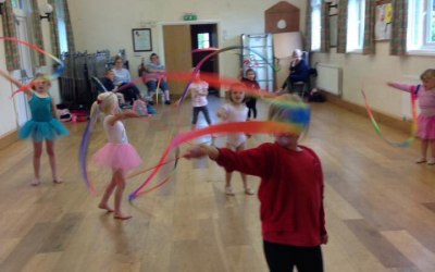 Dance themed children's party
