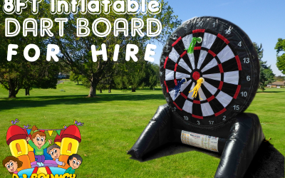 Inflatable Dart Board. Lots of Fun