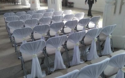 chair covers and decoration