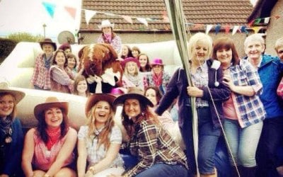 Rodeo Bull Hen Party