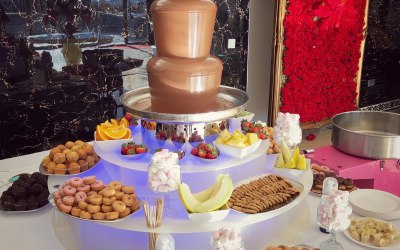 5 tiers of heavenly chocolate