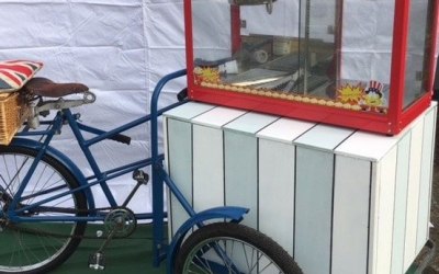 Tricycle Mounted Popcorn Maker 