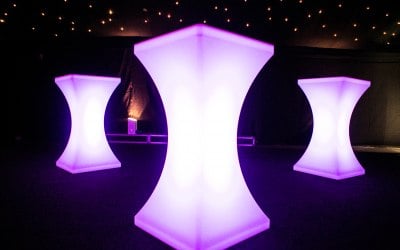 Illuminated Table Hire