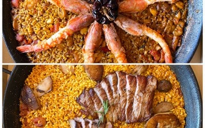 Arrós del Senyoret -  Iberico pork paella ricerice