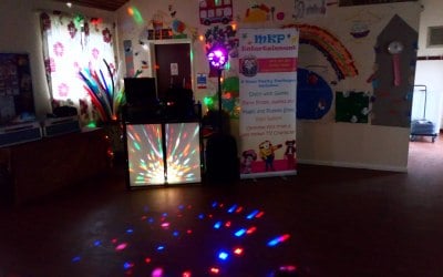Full Size Childrens Disco With Bubbles & Balloons