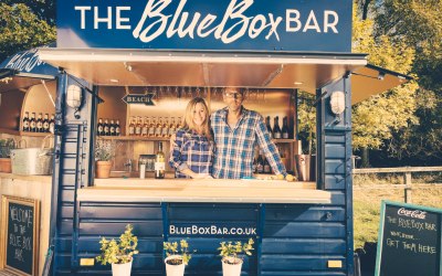 The blue box bar - Garden Party 2019