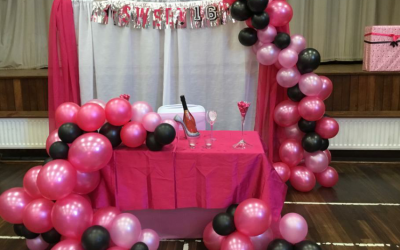 Party decor and balloon decor