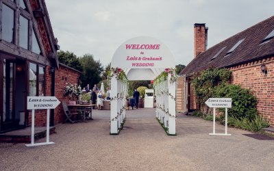 Bespoke Entrance Arch and Signs