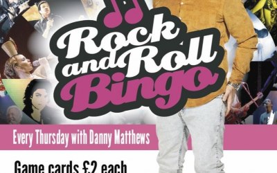 Danny can host 'Rock and Roll Bingo' at your event