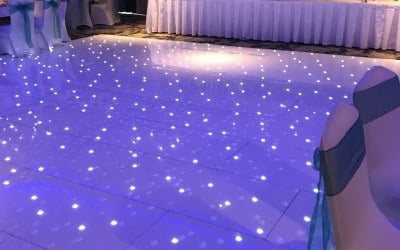 20x20 Foot Dance Floor, Dalziel Park Hotel