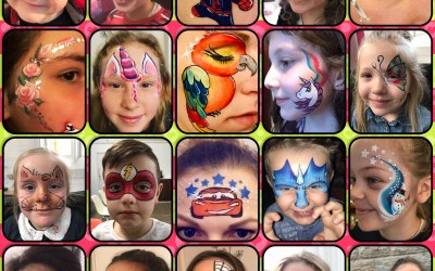 Some of my face painting designs