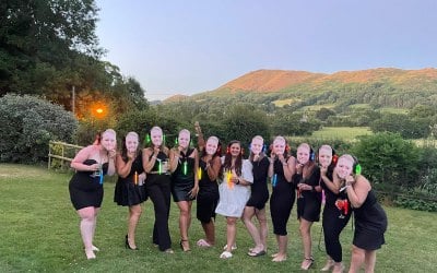 Hen Parties always tell us that the silent disco was the 'highlight of the weekend!'