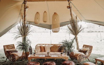 Tipi decor - chill out lounge 