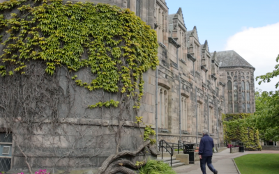 A shot of Aberdeen University from a recent shoot for their Admissions department.