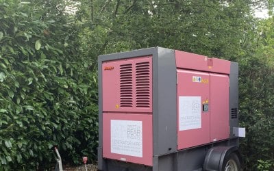 40kva generator in situ