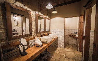 Luxurious Old Dairy Washrooms