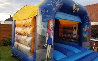 Superhero Bouncy Castle Hire