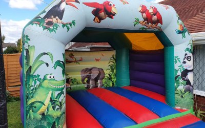 Jungle Bouncy Castle Hire