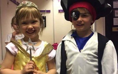 Princess and pirate party