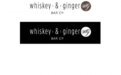 Whiskey & Ginger Bar Co. Logo