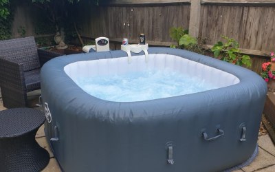 Book our brand new hot tub for your event.
