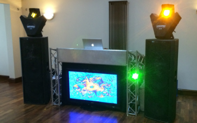 Standard video disco setup for upto 200 people 