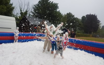 Foam party fun for all events and ages