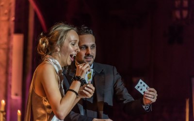 Dynamo wows audience at a corporate event