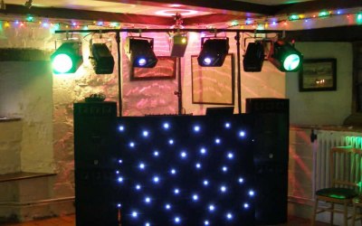 Soundwaves Disco lighting for a birthday party