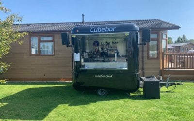 Cube Bar at charity event