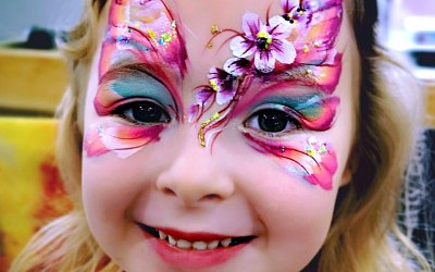 Girls Face Painting
