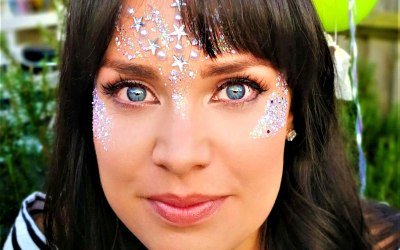 Festival Makeup Gems & Glitter